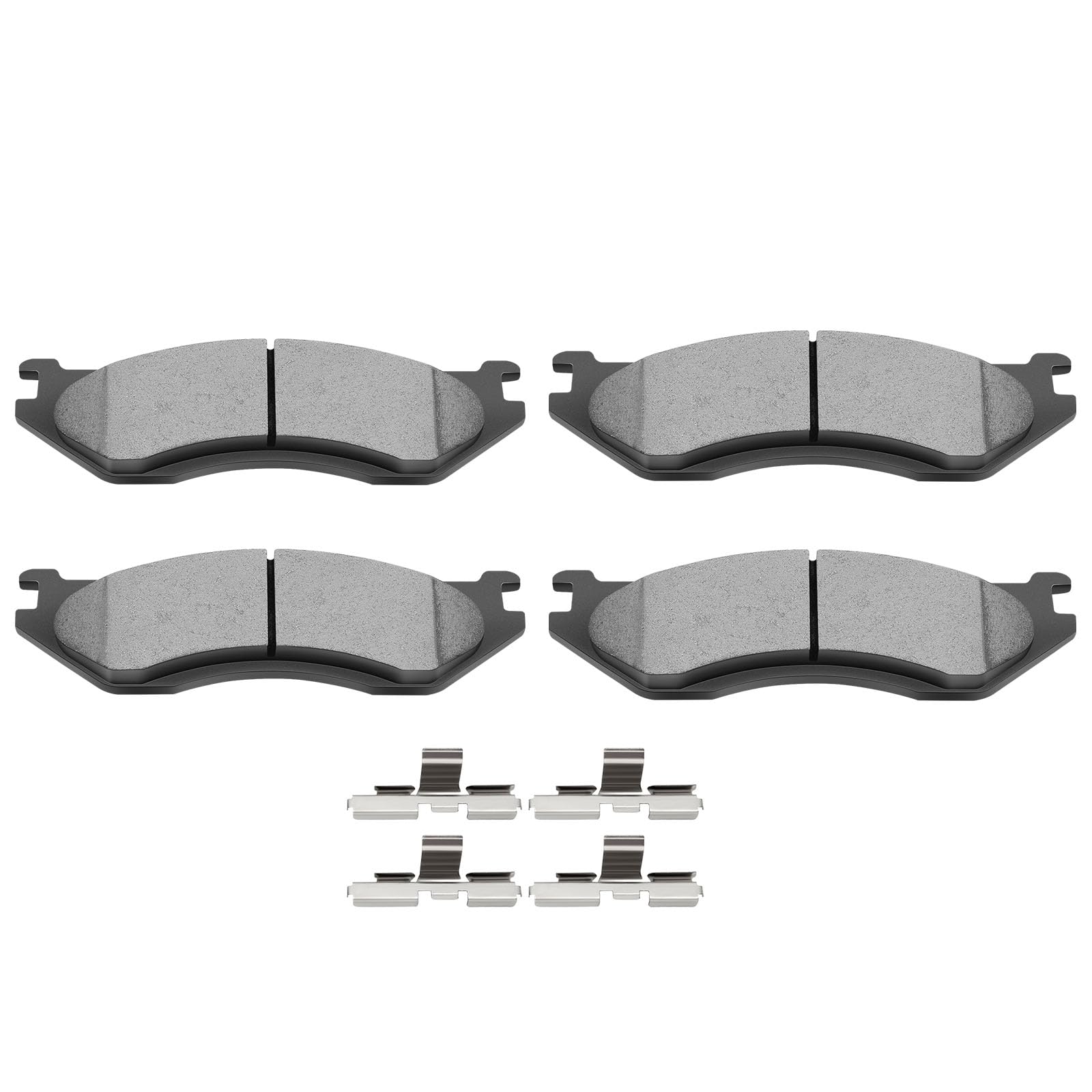Photo 1 of SCITOO Ceramic Brake Pads, 4pcs Front Brake Pads Brakes Kits fit for 2003-2006 for Dodge for Durango,2002-2005 for Dodge for Ram 1500