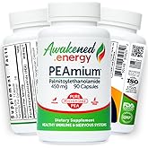 Palmitoylethanolamide 450mg Comfort Mobility Nerves Cognitive & Immune Support - Micronized High Absorption - All Natural Pea - USA Made - No Additives or Excipients – 90 Vegan Capsules Supplement