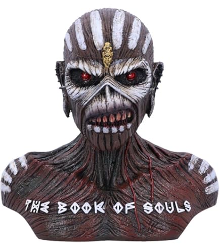 Amazon.com: Nemesis Now Iron Maiden Piece of Mind Bust Box