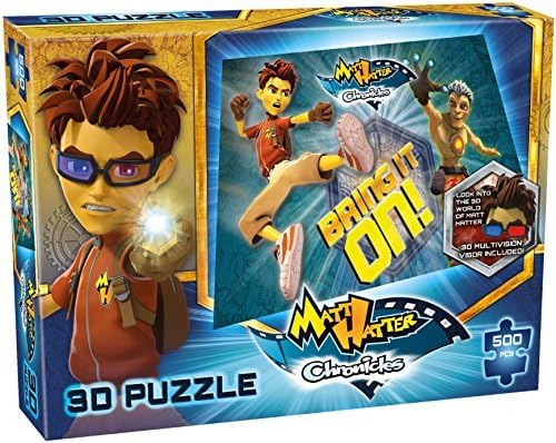 Matt Hatter 500 Piece 3D Puzzle - Bring It On by Tactic Games