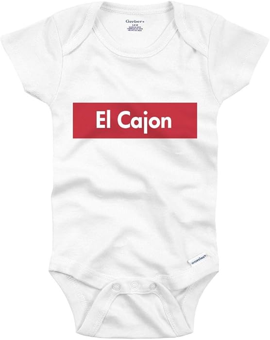 Amazon Com Cute Baby El Cajon Supreme Infant Gerber Onesie White
