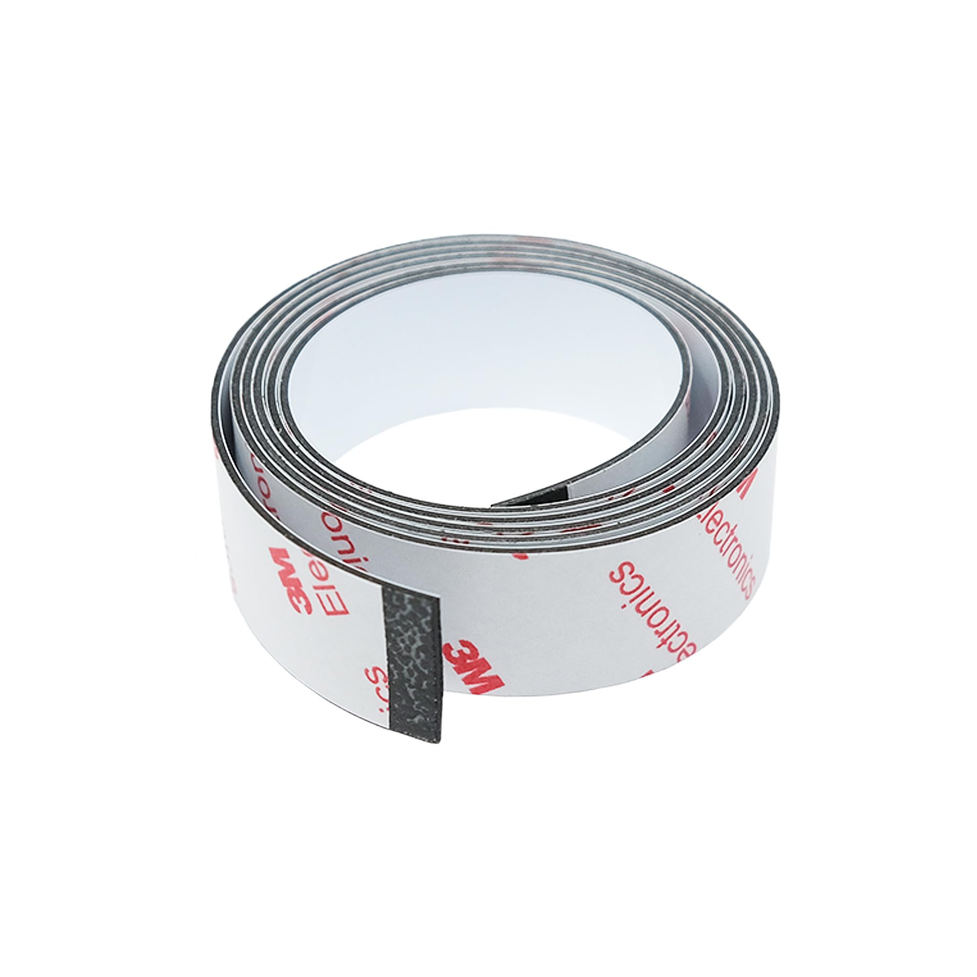 FerroFlex® 20mm Wide 3M Self Adhesive & Gloss White Ferrous Strip for Walls, Office, Home and Creating Instant Surfaces Magnets Will Attract To - 5 Metre Length