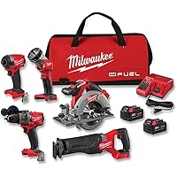 Milwaukee Electric - M18 Fuel. 5-Tool Combo KIT