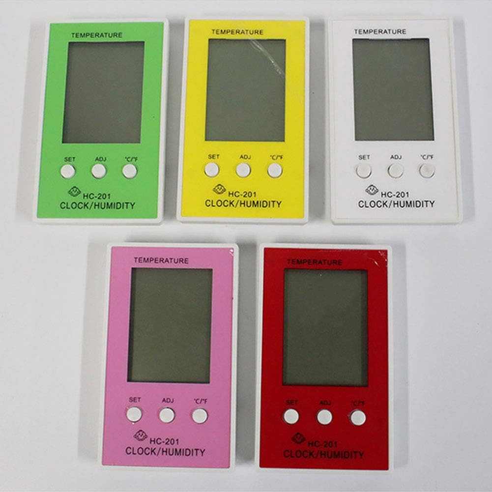 Thermometre Numerique Lcd Hygrometre Bebe Sourire Pleurant Humidite Station Meteo Testeur De Temperature Horloge Pour Chambre De Bebe Horloges Stations Meteo Pendules Et Horloges