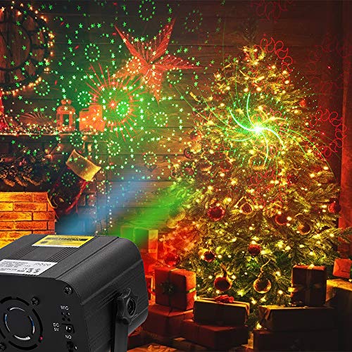 Party Lights Disco Ball, 18 Remote Control Projection Led Patterns, Dj