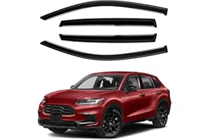 Canvcle Window Visors Rain Guards for Honda HR-V 2023-2025 2026 HRV Accessories, Outside-Mount Tape-On Side Window Wind Deflectors Vent Visors Shades Rainproof 4PCS