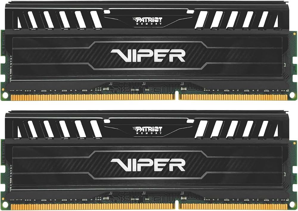 Patriot 16GB(2x8GB) DDR3 1600MHz Desktop Memory PC3 12800 CL9 Black Mamba