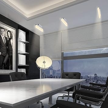 lampara led sobreponer en muro luz blanca color blanco 12w tecnolite re6070bbcb