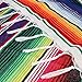 OurWarm 59 x 84 Inch Mexican Tablecloth Serape Blanket, Large Square Cotton Fringe Fiesta Tablecloth for Mexican Cinco de Mayo Party Decorations