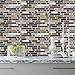 Magictiles Kitchen Backsplash Peel & Stick Tile Smart Brick, 10.65