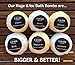 Ultra Premium USA Made Bath Bombs Gift Set - 6 XXL 6.1oz Fizzies - Lush, Moisturizing & Luxurious - Organic & Natural Ingredients - Essential Oil Spa Balls - Perfect Valentine's Day Gift Idea