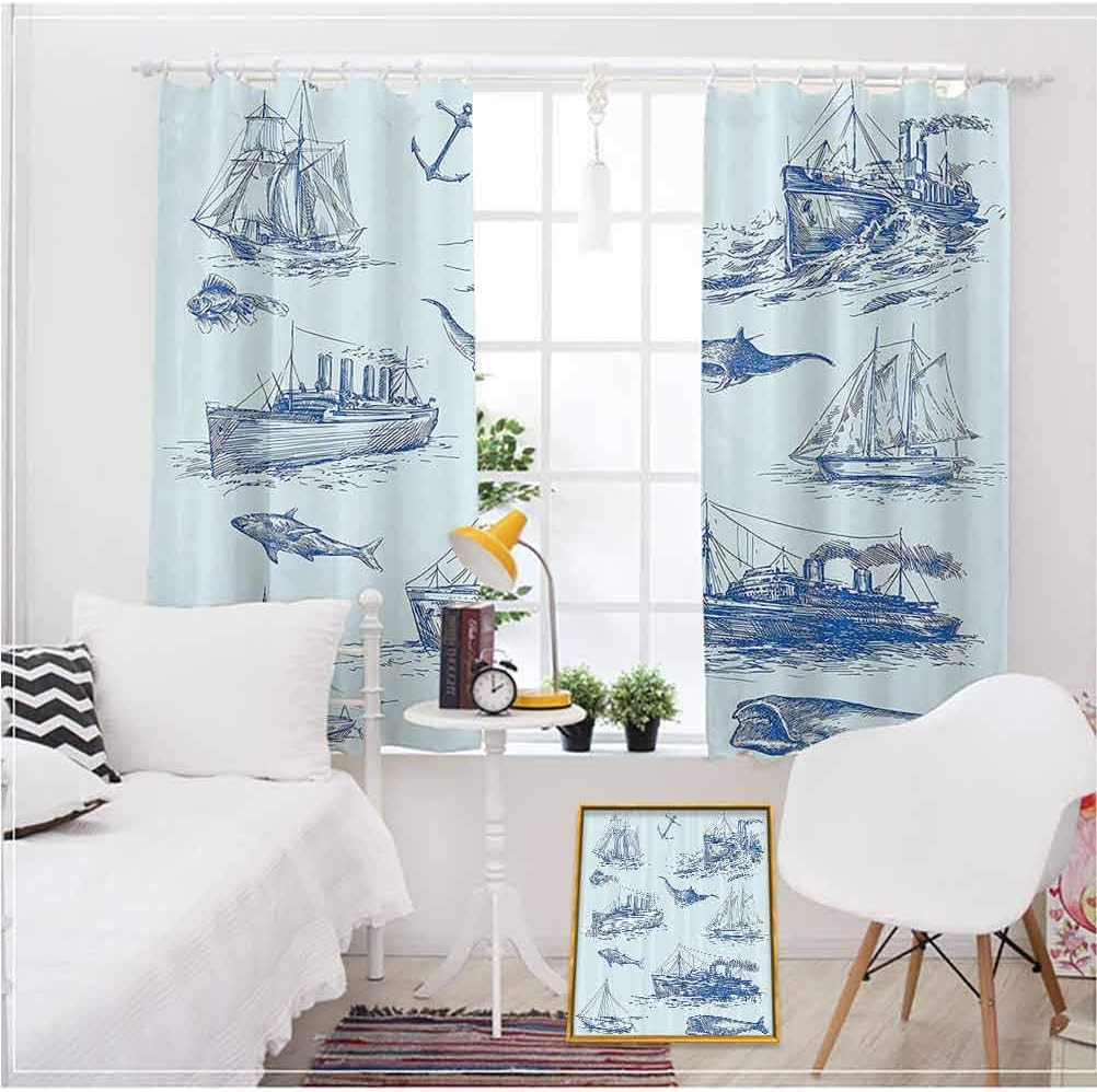 All of better Nautical Decor Classic Fashion Curtain