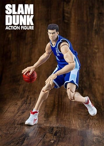 Amazon スラムダンク 1 10 可動フィギュア 魚住純 4号 陵南 青ユニフォーム Slamdunk Action Figure 非s H Figuarts Figma Tk 303 フィギュア ドール 通販