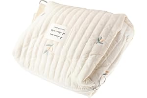 Generic Multifunctional Cute Pattern Baby Diaper Storage Bag for Stroller, Cotton Material, Outdoor Diaper Bag for Boys or Gi