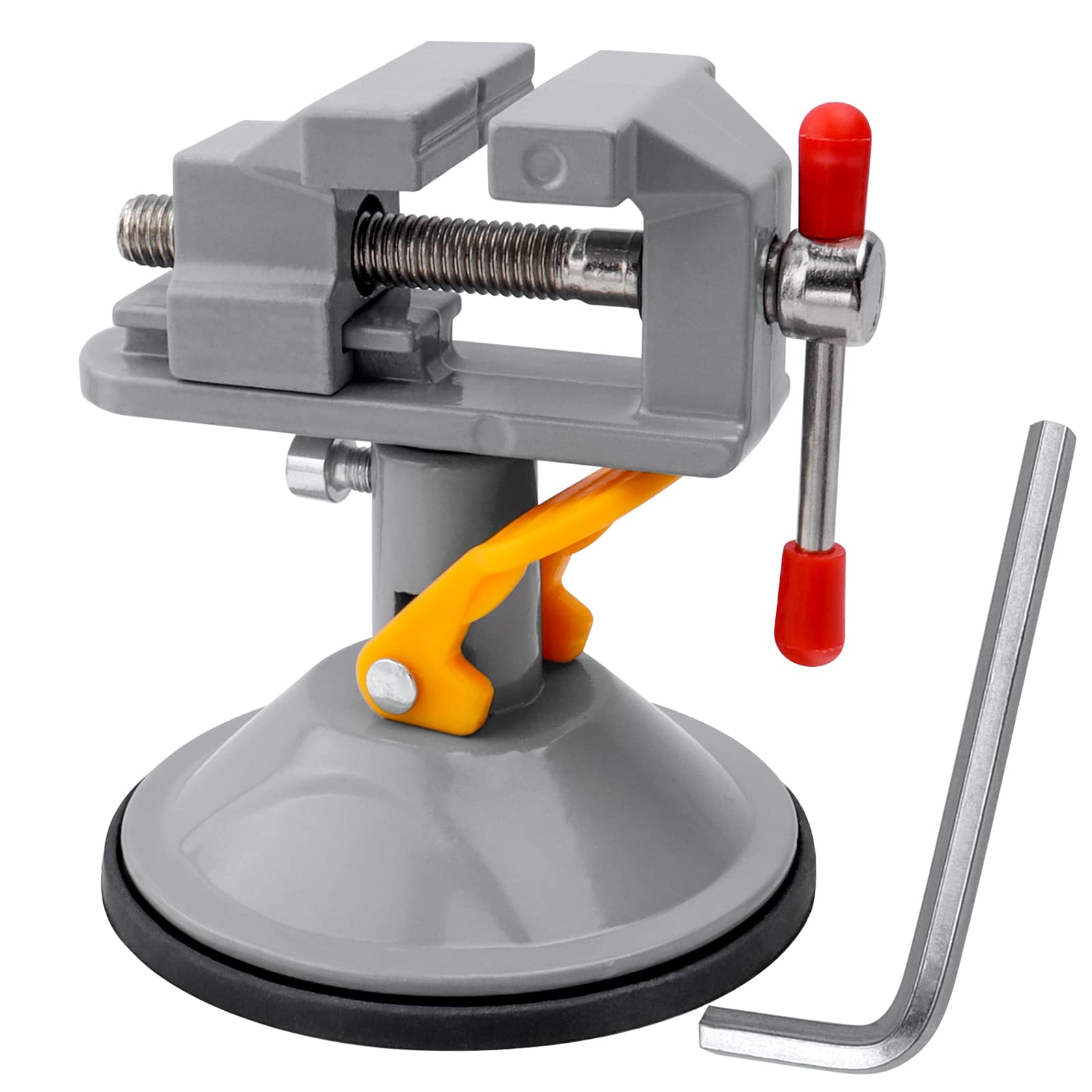 Gasea Universal Mini Bench Vise Small Table Clamp Hobby Vise Craft Repair Tool for Walnut Jewelry Watch Repairing