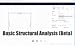 Basic Structural Analysis (Beta) [Download]