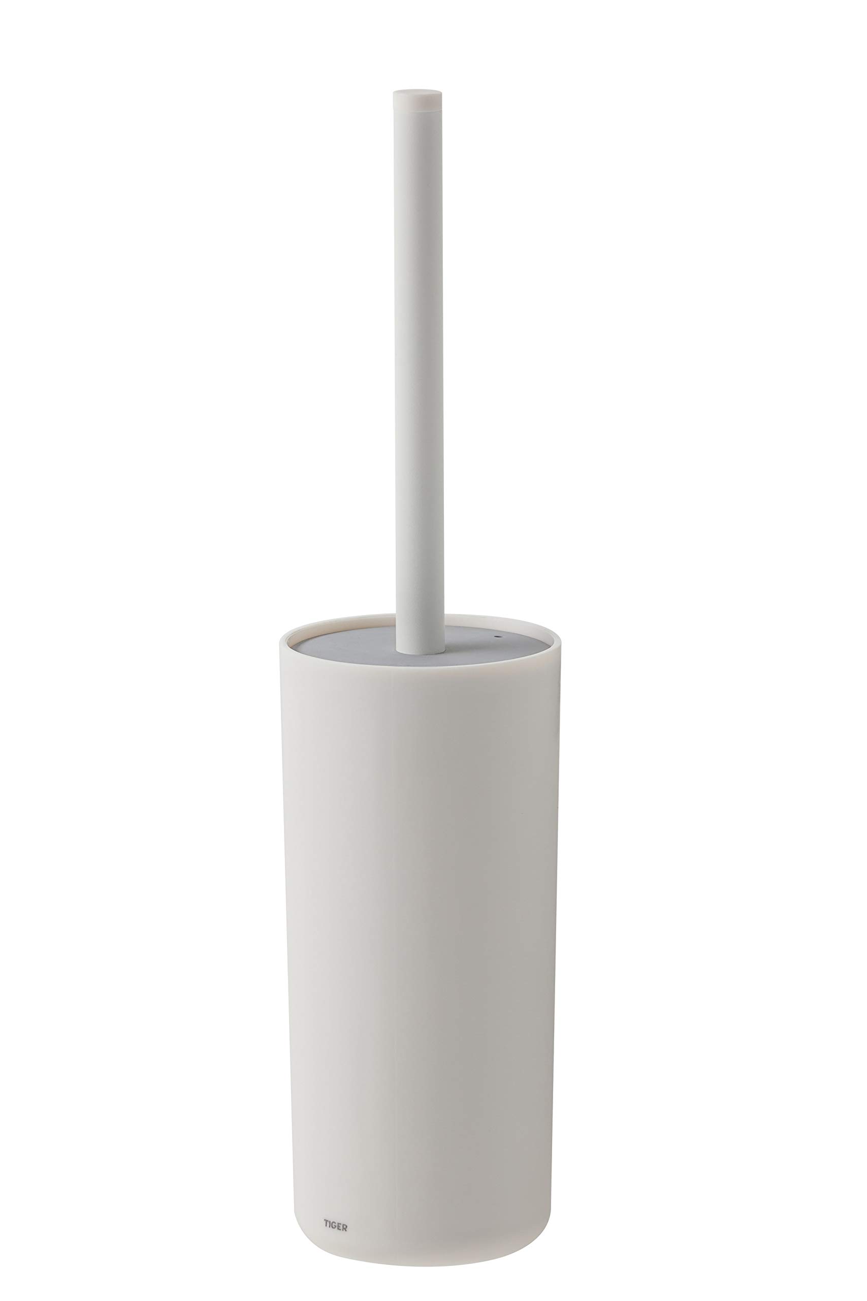 Tiger Urban Toilet Brush and Holder, Freestanding, White