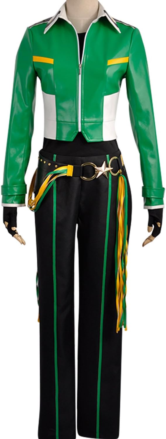 Cosplaybar Ensemble Stars Meteor Midori Takamine Green School Uniform Costume