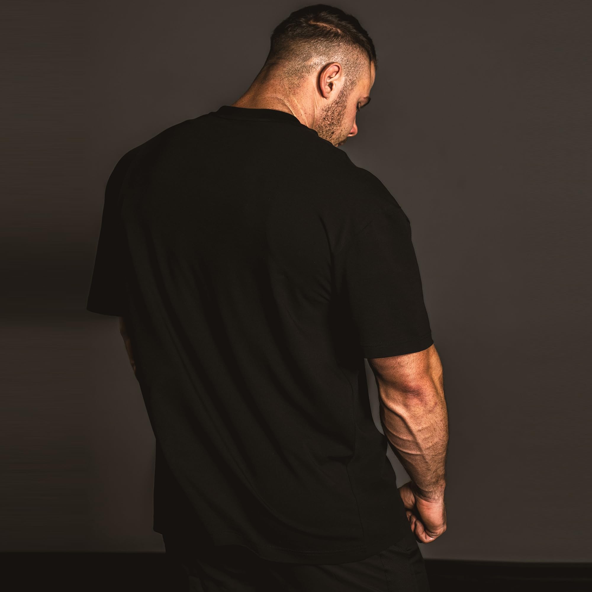 Satire Gym - Pump Cover Gym Shirt Herren Oversize - Sport Shirt Männer 7