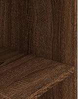 vidaXL Aquarium Stand Engineered Wood Fish Tank Holder with Storage Brown Oak view 4