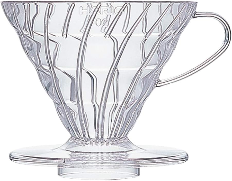 Amazon Co Jp Hario ハリオ V60 透過 コーヒードリッパー 02 クリア コーヒードリップ 1 4杯用 Vd 02t ホーム キッチン Amazon Co Jp Hario ハリオ V60 透過 コーヒードリッパー 02 クリア コーヒードリップ 1 4杯用 Vd 02t ホーム キッチン