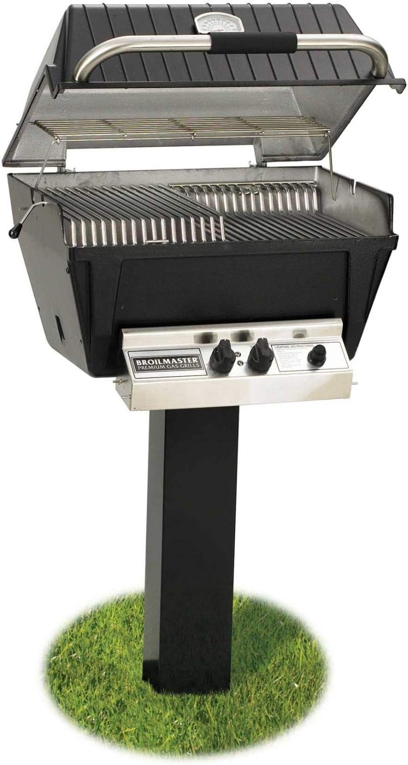 Review Broilmaster P4xfn Premium Natural Gas Grill On Black Inground
