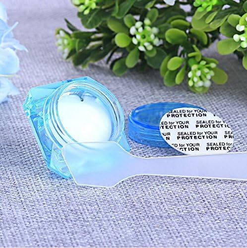Yhcean Approx. 100 Pcs/Set Plastic Mini Makeup Cosmetic Cream Mixing Mask Spatula Applicator Tool