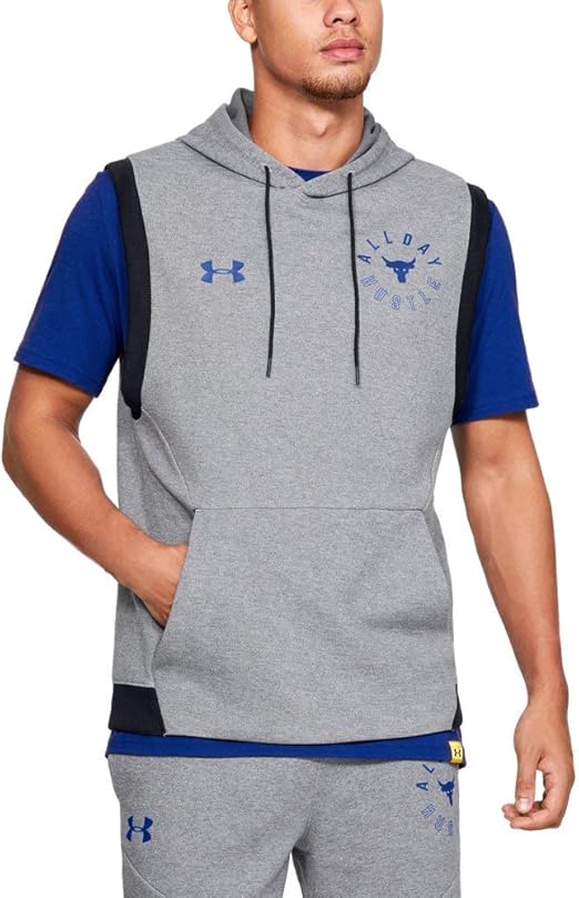 under armour sleeveless hoodie the rock
