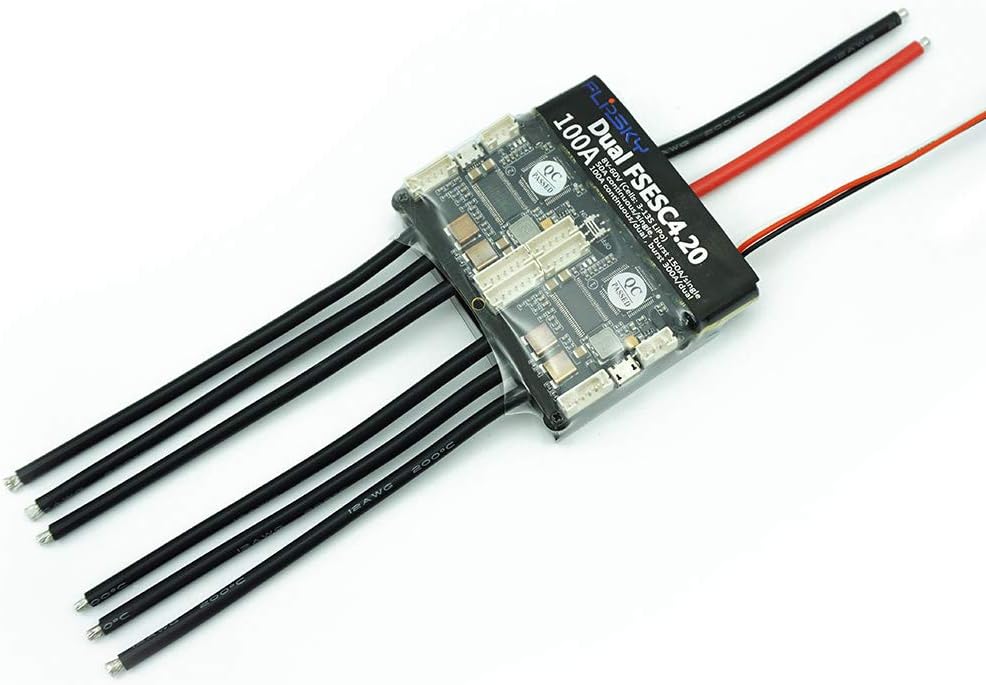 Flipsky HGLTECH Dual FSESC4.20 100A for ESC with Anodized Aluminum Heatsink