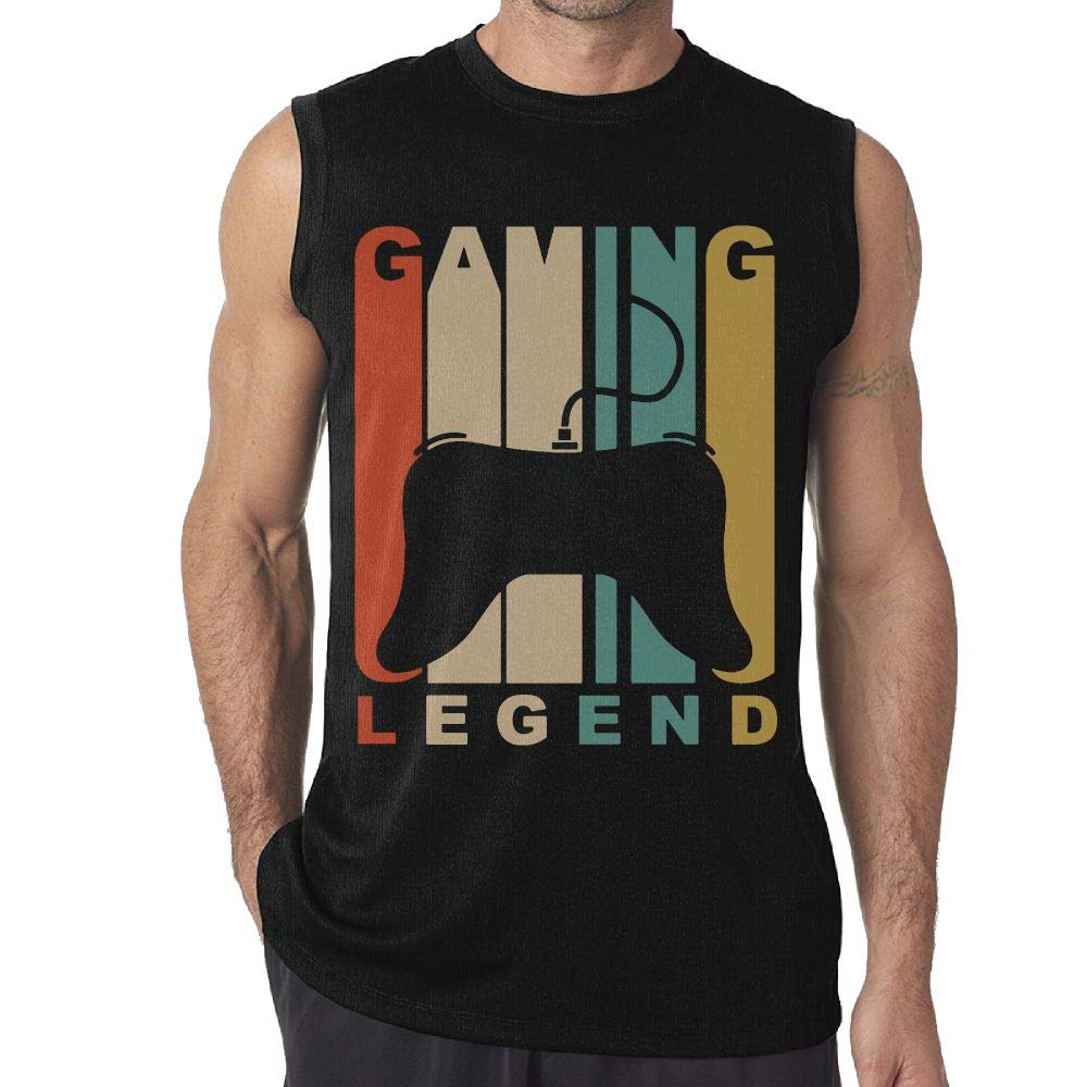 Gaming Legend Sleeveless Top Muscle For Running T Shirt