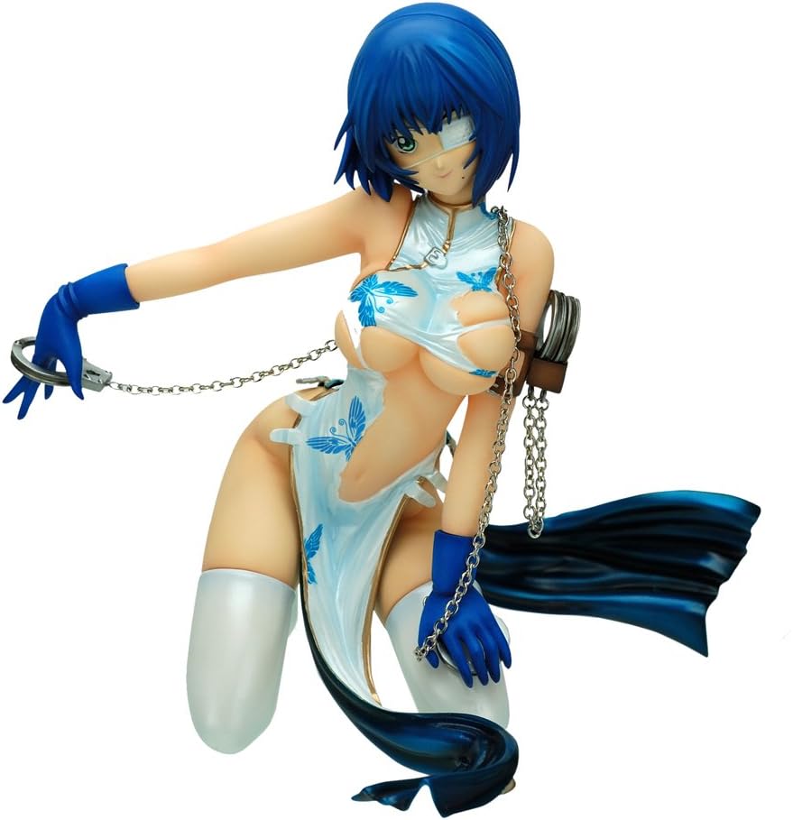 Amazon Com Ikki Tousen Dragon Destiny Ryomou Shimei Damage China Dress Ver Pvc Figure 1 7 Scale Toys Games