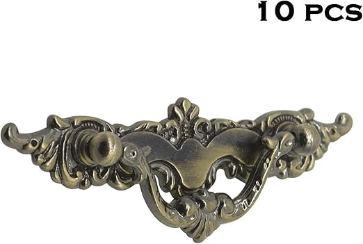 2 5 Inch Drawer Pulls Antique Bronze Cabinet Hardware 10pack