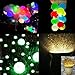 Amy Basic (100 Pcs Multicolor Round Led Flash Ball Lamp for Paper Lantern Balloon Party Wedding ,Party Birthday and Festival Decorative Lights
