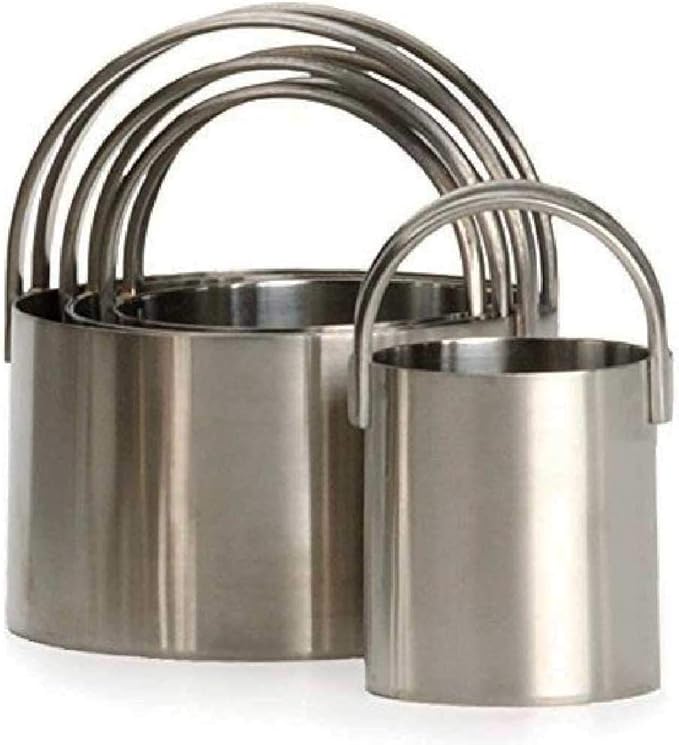 International Endurance (BC4) Round Biscuit Cutters Stainless Steel