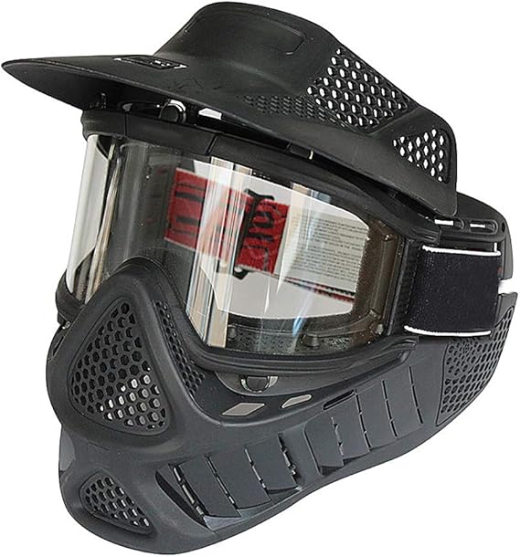 Paintball Mask, Tactical Airsoft Mesh Protective Full Face Mask for
