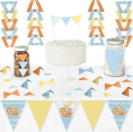 Amazon Com Big Dot Of Happiness Noah S Ark Diy Pennant Banner