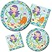Creative Converting Mermaid Friends Paper Dinner Plates (8ct)