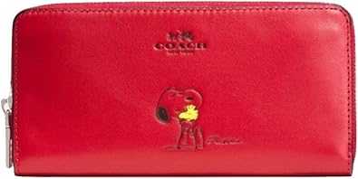 snoopy coach wallet