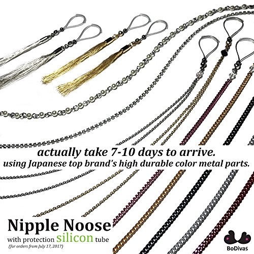 4 BoDivas+Hematite+Adjuster+Nipplerings+Nipplechain
