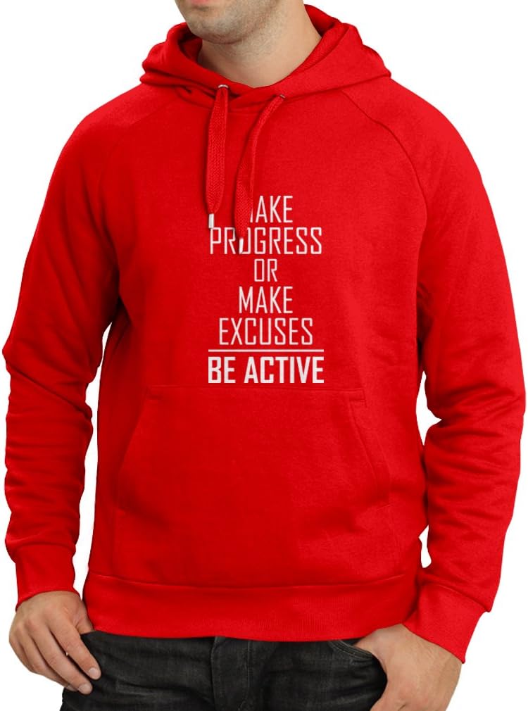 lepni.me Capuchon Sweatshirt Wees actief leven zonder lepni.me Capuchon Sweatshirt Wees actief leven zonder
