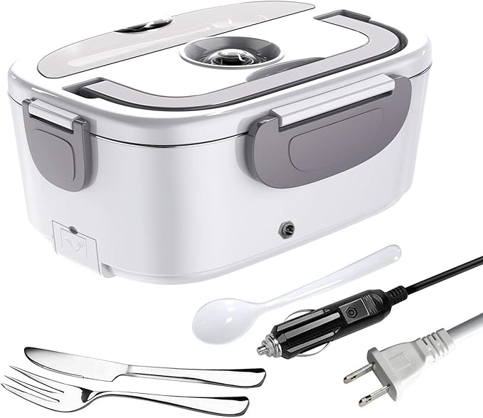 Electric Lunch Box for Car, ErayLife 3 in 1 Food Heating Warmer for Home, Office, 1