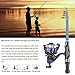 Leo Light Weight Kids Fishing Pole Telescopic Fishing Rod and Reel Combos with Full Kits Lure Case and Carry Bag for Youth Fishing and Beginner
