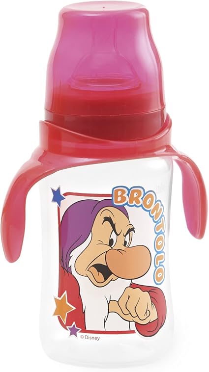 Disney Biberon Avec Col Large Dessin Grognon Rouge 300 Ml Amazon Fr Bebes Puericulture