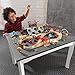Kidkraft Disney Pixar Cars 3 Thunder Hollow 50 Piece Wooden Track Set with Accessories
