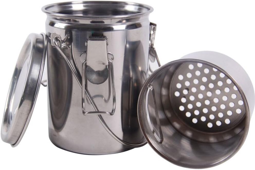 Artist Portable Brush Washer Stainless Steel Portable Brush Cleaner Barrel (Trumpet)