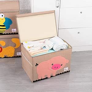 BKHBJ Caja de Almacenamiento Plegable de Cubo Grande Organizador de