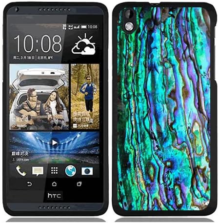 URAKKI Abalone Pattern Print Design (NOT REAL Albalone) Slim Fit Hard Case Phone Cover for HTC Desire 816