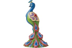Jim Shore Heartwood Creek Miniature Peacock Mini Figurine 6010566