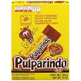 Hot and Salted Tamarind Pulp Candy Natural With Real Fruit, 10 oz