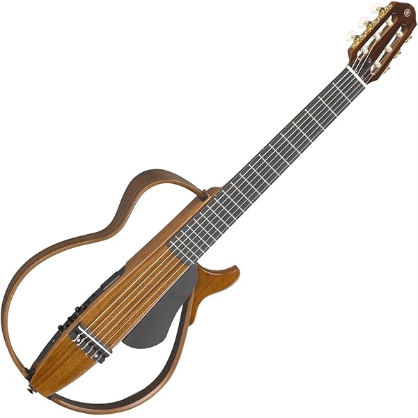 Amazon.com: Yamaha SLG200N TBS Nylon String Silent Guitar with 
